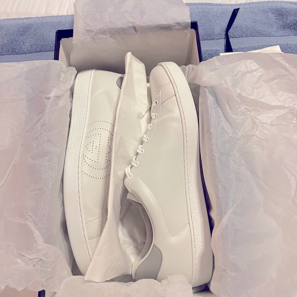 GUCCI ACE INTERLOCKING G BLANCO ,, MENS SHOE SZ 12 “”LIKE NEW”” ORIGINAL BOX - Picture 13 of 16